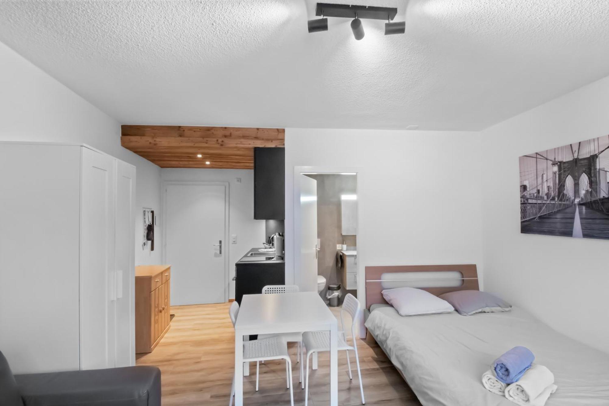 Studio Cosy Au Centre De Crans-Montana Kültér fotó